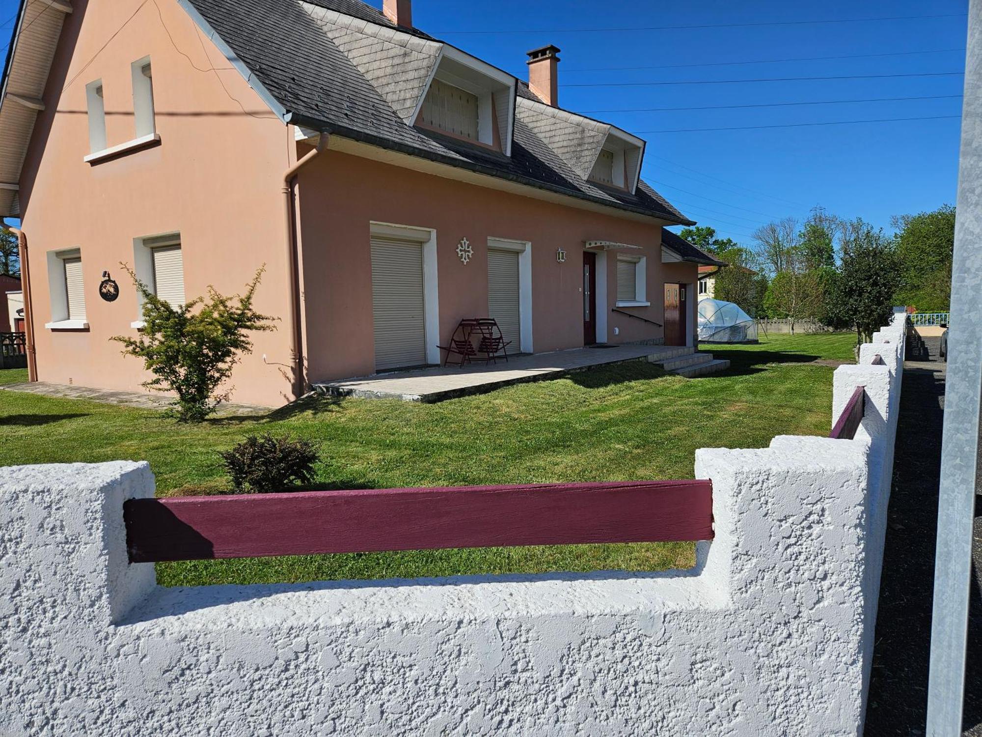 Gite La Maison Rose Lannemezan Extérieur photo